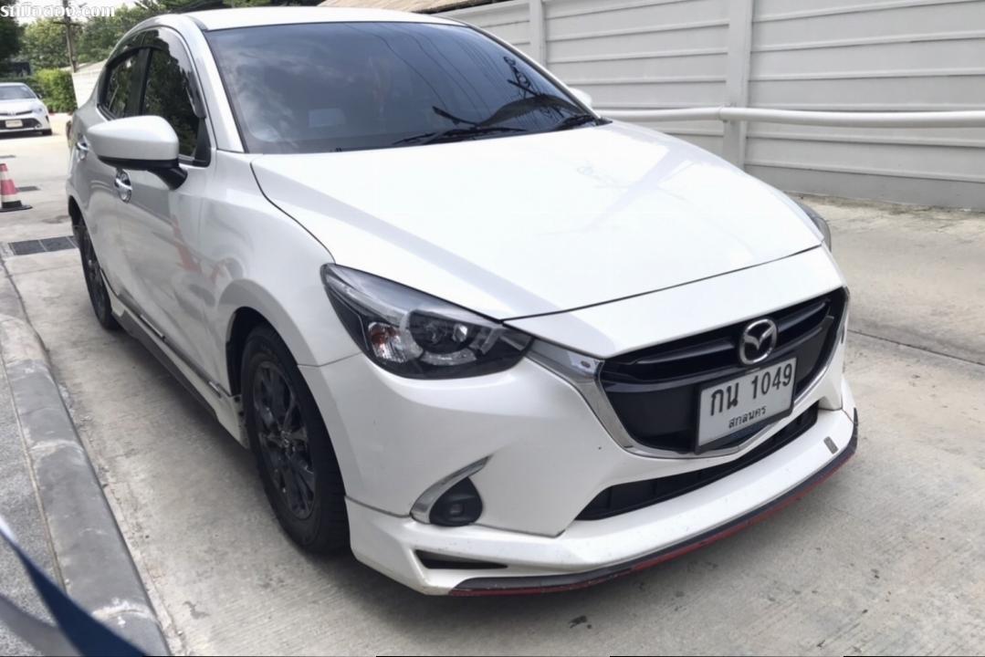 MAZDA 2 2019 สีขาวรถบ้านขายตามสภาพราคาพ่อค้า