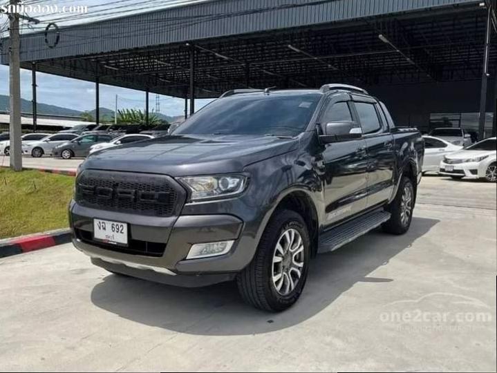 Ford Ranger 2.2 DOUBLE CAB Hi-Rider WildTrak Pickup A/T ปี 2017.  (6.)