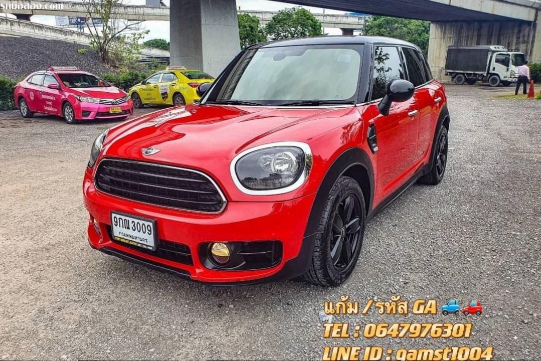 ฟรีดาวน์ MINI COUNTRYMAN 1.5 RHD AT ปี 2017 จด 2018 (รหัส GA)