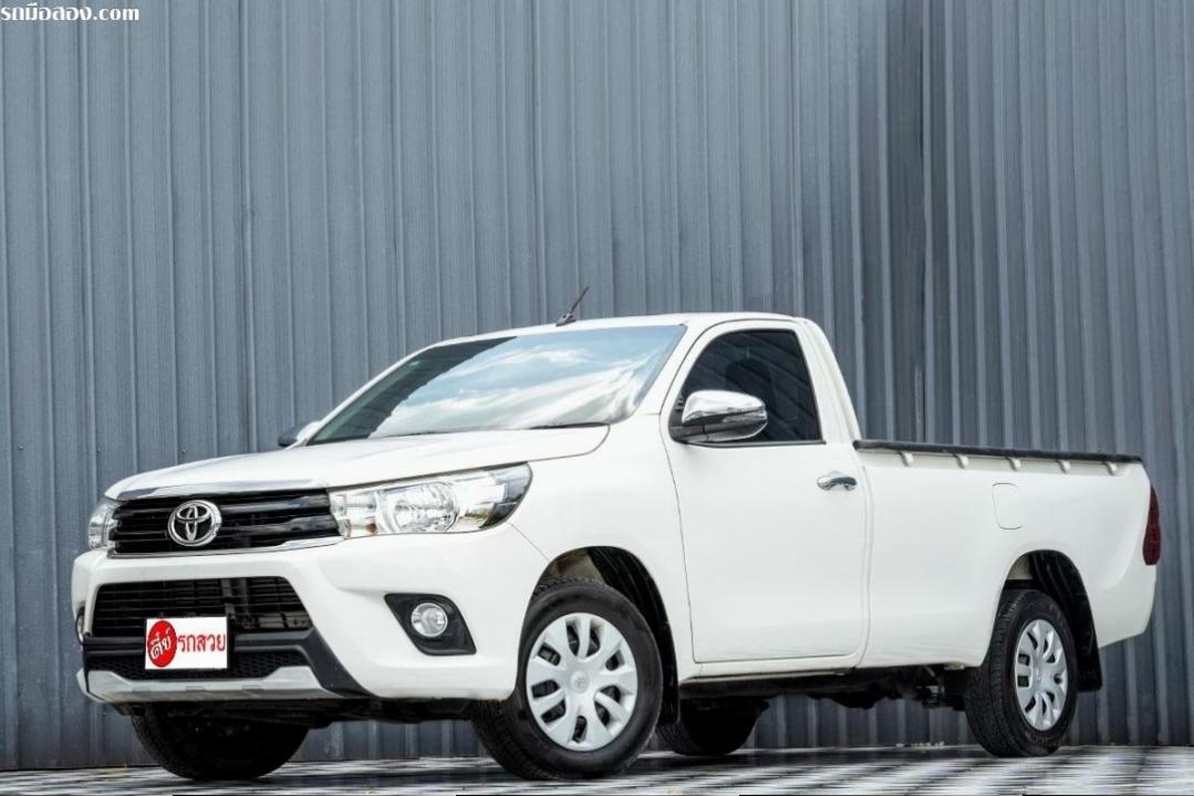 ขายรถ Toyota Revo 2.8 J Plus Single Cab ตอนเดียว ปี 2018 สีขาว เกียร์ธรรมดา