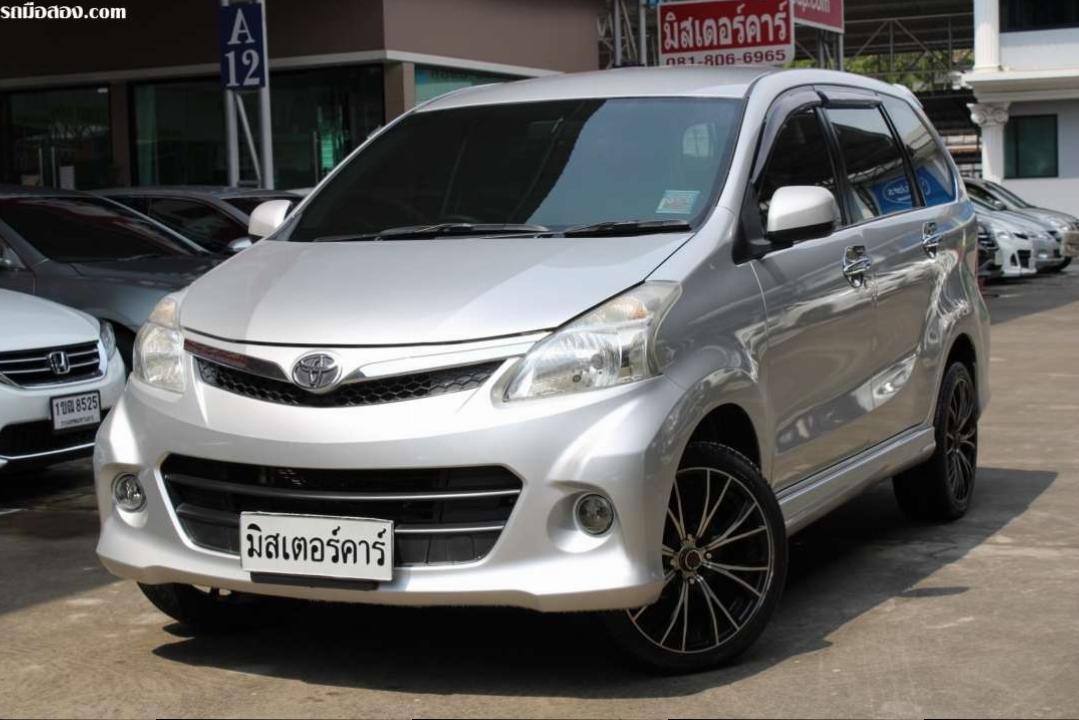 2013 TOYOTA AVANZA 1.5 S *ใช้เงิน 5 พันออกร ฟรีดาวน์ แถมประกันภัย