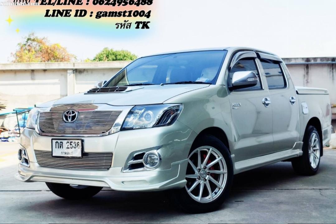 ฟรีดาวน์ TOYOTA HILUX VIGO CHAMP 2.5 G DOUBLE CAB TOP MT ปี 2012 (รหัส TK)