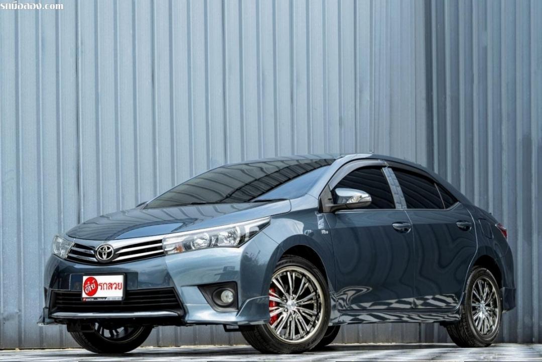 ขายรถ Toyota Altis 1.6 G MY14 ปี2014 สีเทา เกียร์ออโต้ 