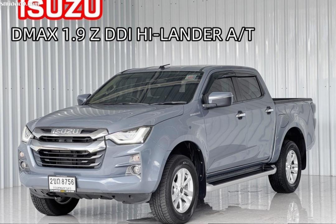 ISUZU DMAX HI-LANDER 1.9 L DA Ddi A/T ปี2021 จด2022 เกียร์ออโต้ 4ประตู สีเ