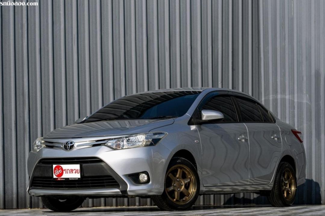 ขายรถ Toyota Vios 1.5 J ปี2014 สีเทา เกียร์ออโต้ 