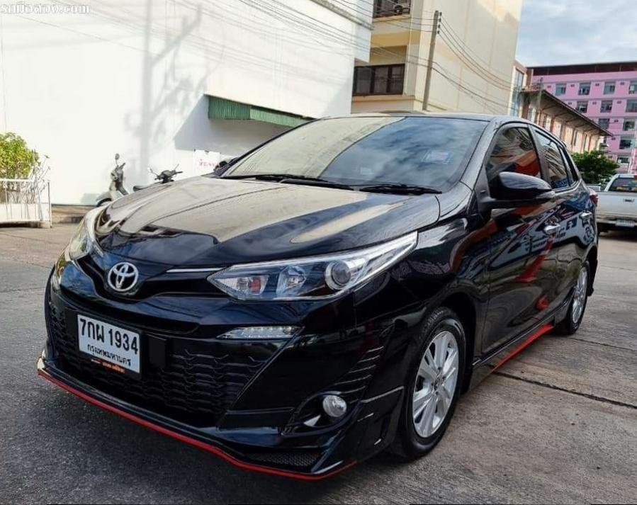 TOYOTA YARIS (G)5 ประตู ปี2018  ฟรีดาวน์