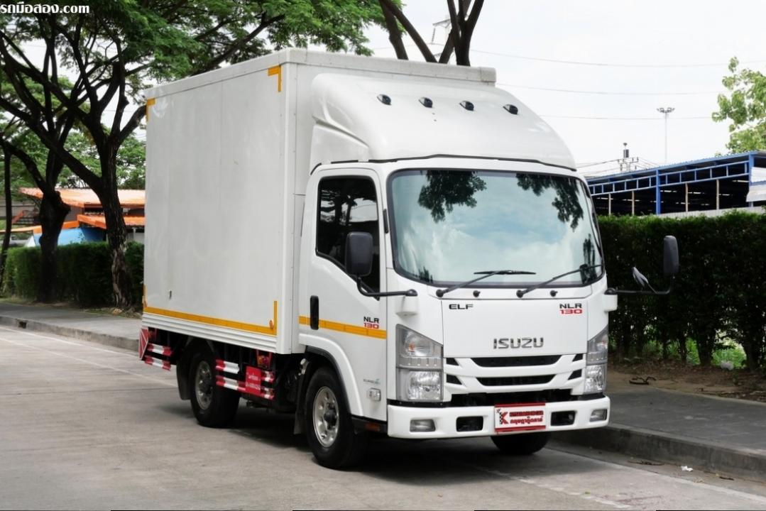 ไมล์ 4 หมื่น กระบะตู้ทึบ Isuzu ELF 3.0 NLR Truck 2022
