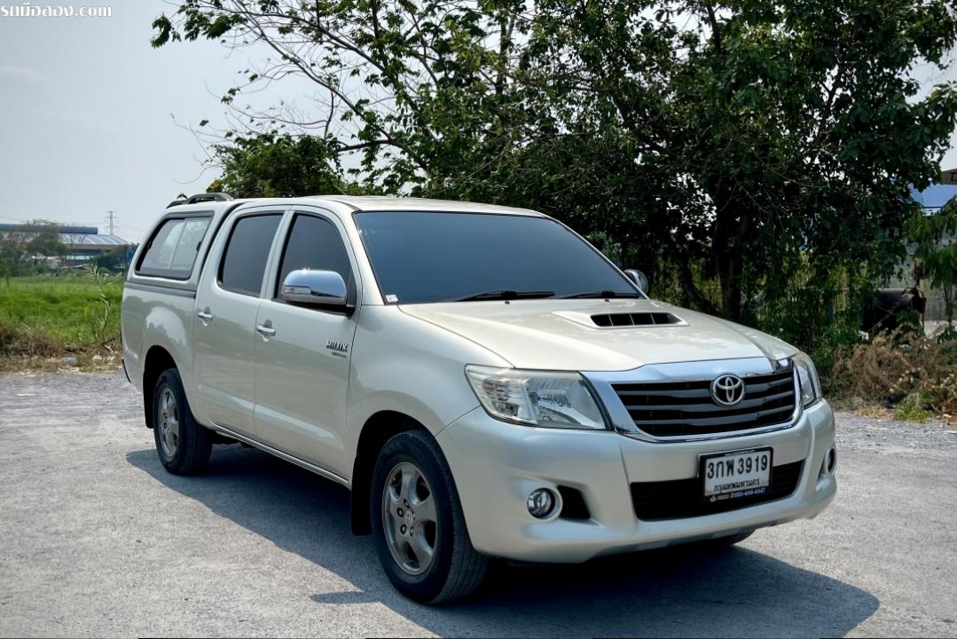 ขาย รถมือสอง 2014 TOYOTA HILUX VIGO DOUBLE CAB 2.5 G ฟรีดาวน์ ส่งรถถึงบ้านท