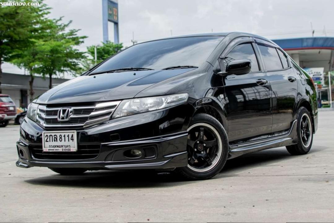 ปี 2013 Honda City 1.5S สีดำ AT รถสวย ประหยัดน้ำมัน