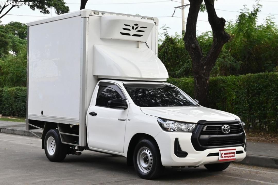 ไมล์แท้ 4 หมื่น รถกระบะตู้เย็น Toyota Revo 2.4 Entry 2021
