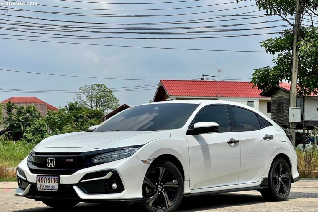 HONDA CIVIC FK 1.5 TURBO HATCHBACK ปี2021 สีาว 