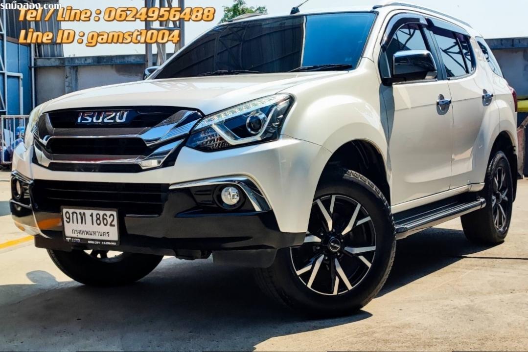 ฟรีดาวน์ ISUZU MU-X 1.9 DVD AT ปี 2019 จด 2020 (รหัส TK)