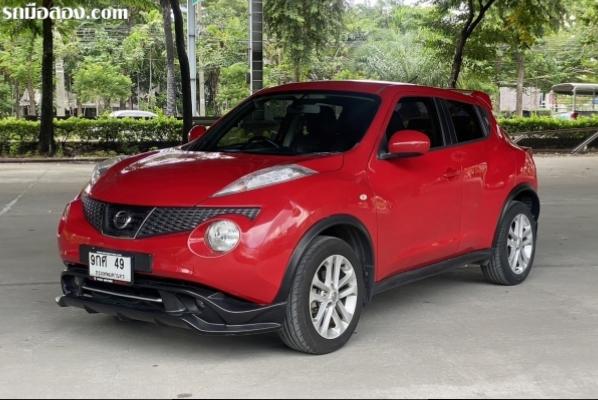จองก่อน มีสิทธิก่อน Nissan Juke 1.6 ปี2014 เบนซิน สีแดง เกียร์อัตโนมัติ  รถ