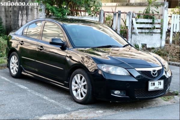 Mazda 3 1.6 R Sedan ปี 2007 ออโต้ เบนซิน สีดำ