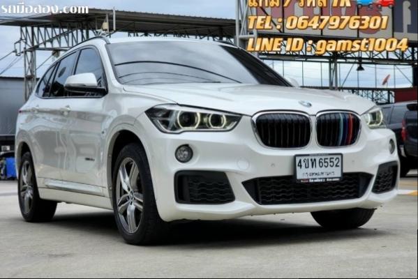 ฟรีดาวน์ BMW X1 SDRIVE20D 2.0 M SPORT AT ปี 2018 (รหัส TK)