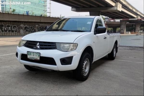 2012 Mitsubishi Triton 2.4 CNG MT 7159-159 ตอนเดียว เบนซิน ติดแก็ส มือเดียว