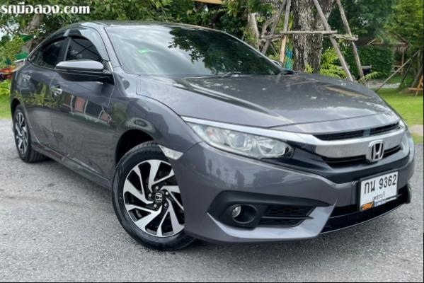 HONDA CIVIC 1.8 EL AUTO สีเทา ปี 2017.  (7.)