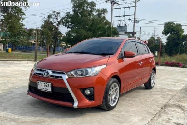TOYOTA YARIS  1.2G ปี 2014 รถบ้านเจ้าของเดียว