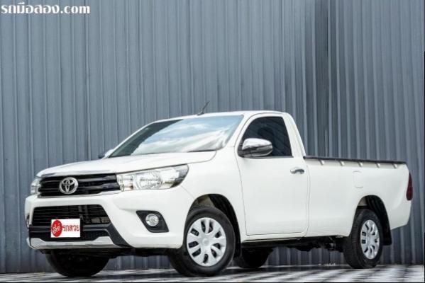 ขายรถ Toyota Revo 2.8 J Plus Single Cab ตอนเดียว ปี 2018 สีขาว เกียร์ธรรมดา