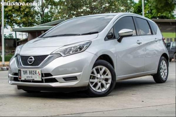 NISSAN NOTE 1.2 V CVT (AB/ABS) เบนซิน !!! รถสวยถูกใจ ใครงสร้างเดิมทั้งคัน