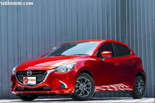 ขายรถ Mazda 2 1.3 Skyactiv Sports High Connect ปี2017 สีแดง เกียร์ออโต้