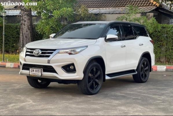 TOYOTA FORTUNER, 2.8 TRD SPORTIVO BLACK TOP 4WD ปี 2017