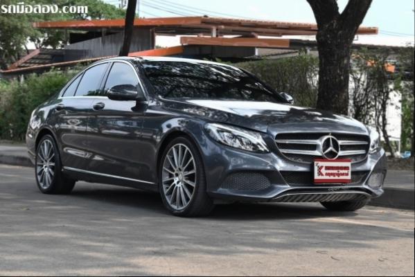 Benz C350 2.0 W205 e AMG Dynamic 2016   #รหัส7472