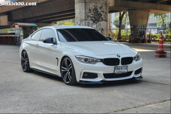 ขายรถ BMW 420D Coupe RHD ปี 2015 สีขาว เกียร์ออโต้