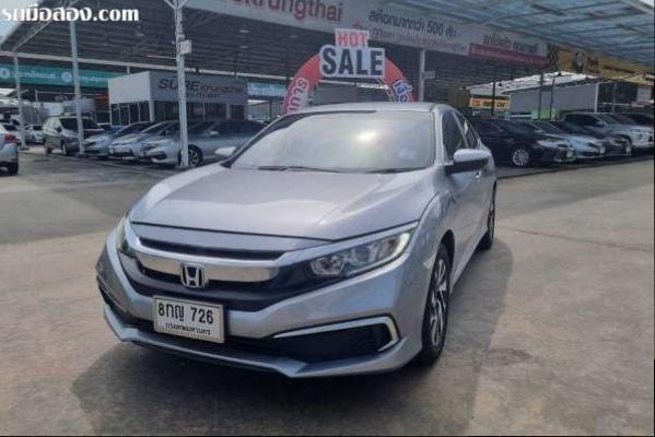 HONDA CIVIC 1.8 E (FC) CC. ปี 2019 สี เงิน เกียร์ Auto