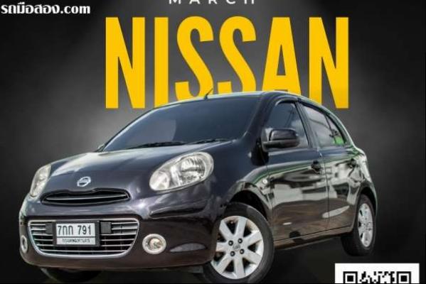 NISSAN MARCH 1.2 VL A/T ปี 2012