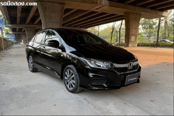ขายรถ Honda City 1.5V  ปี 2019 สีดำ เกียร์ออโต้