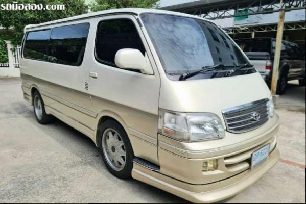 Grand Wagon Hiace ปี03  ตู้VIPยุค2000 เกียAT เดิม 1ใน100 แร่ไอเทม วิ่งกม.ละ