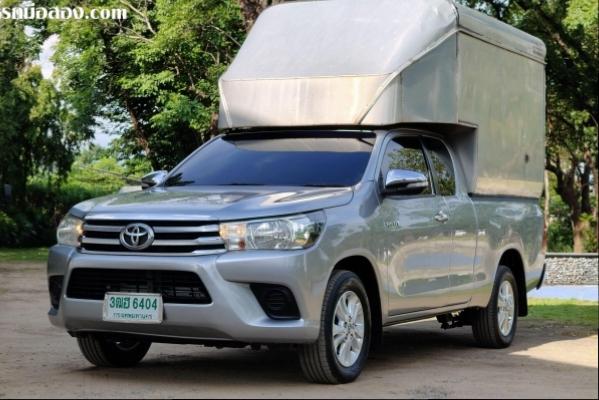 Toyota Revo Smart-Cab 2.4E ดีเซล ปี 2015 ตีตู้หลังคาสูงมาให้พร้อมใช้งาน